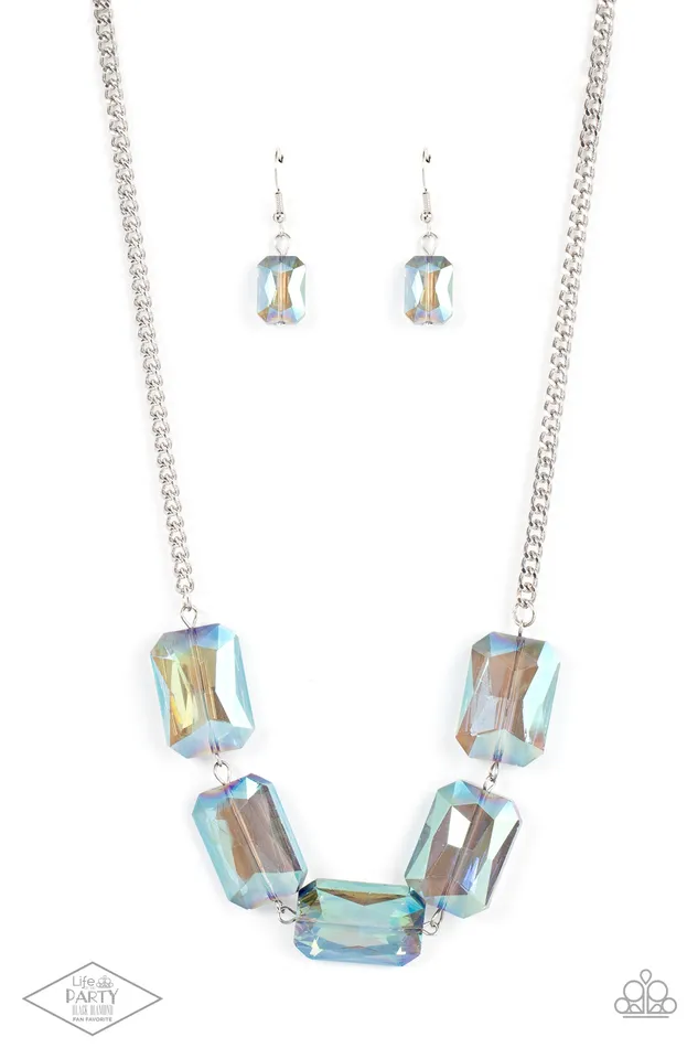 Paparazzi Accessories Earrings Heard It On The HEIRWaves Blue