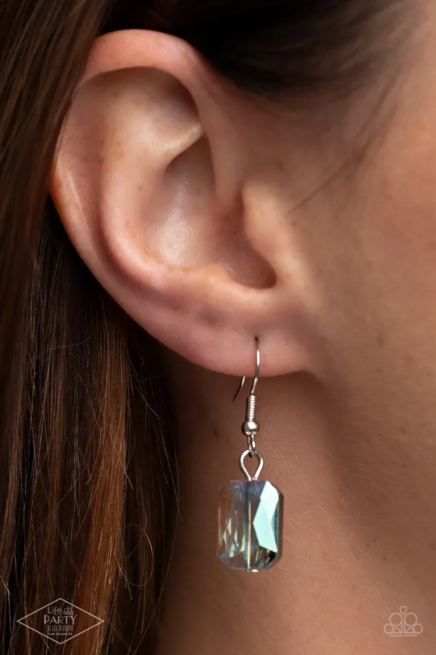 Paparazzi Accessories Earrings Heard It On The HEIRWaves Blue