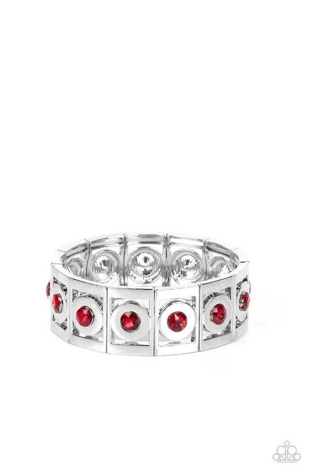Paparazzi Accessories Necklaces Stretch of Drama Red