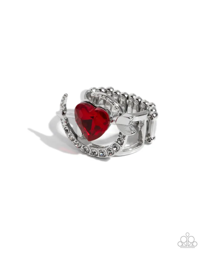 Paparazzi Accessories Rings Cupid COUPLE Red