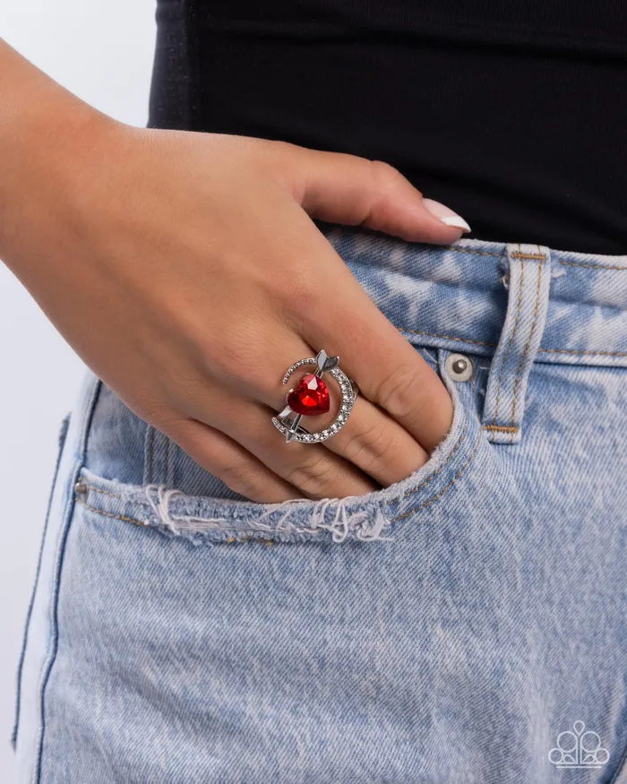 Paparazzi Accessories Rings Cupid COUPLE Red