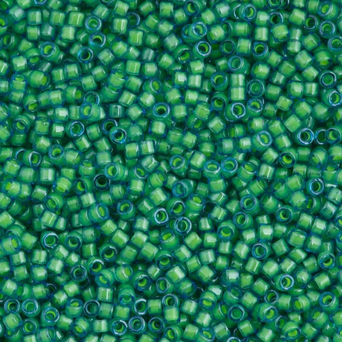 Peppy Beads Necklaces DB2053 Luminous Mermaid Green Miyuki Delica 110