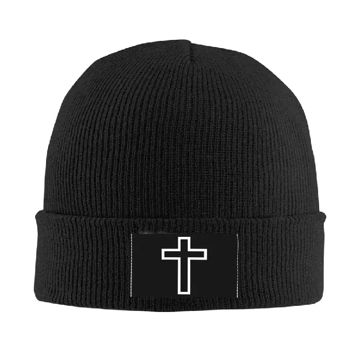 Religious Cross Beanie Hat Lords Guidance Necklaces