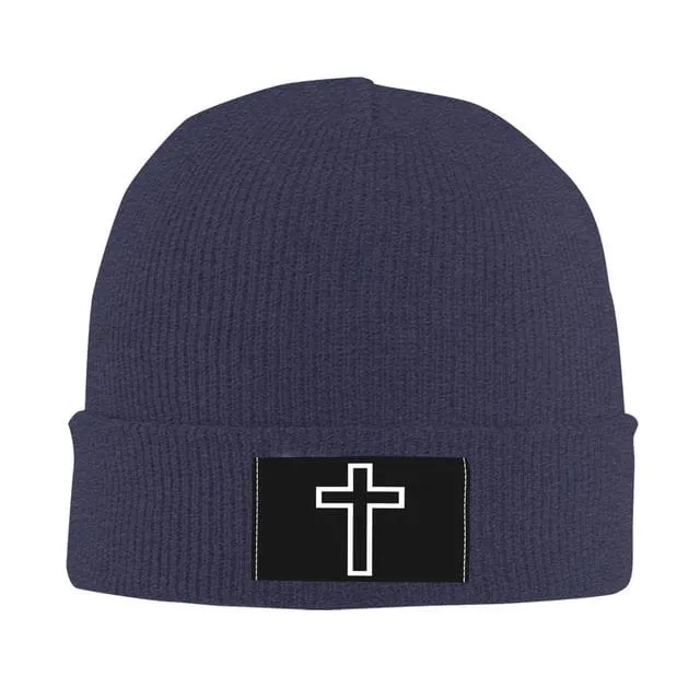 Religious Cross Beanie Hat Lords Guidance Necklaces