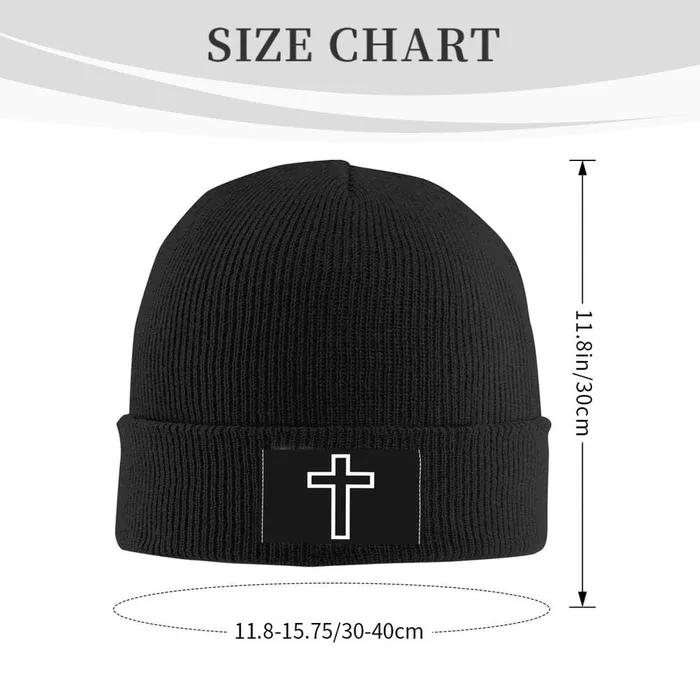 Religious Cross Beanie Hat Lords Guidance Necklaces
