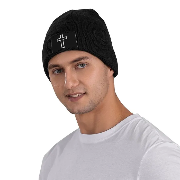 Religious Cross Beanie Hat Lords Guidance Necklaces