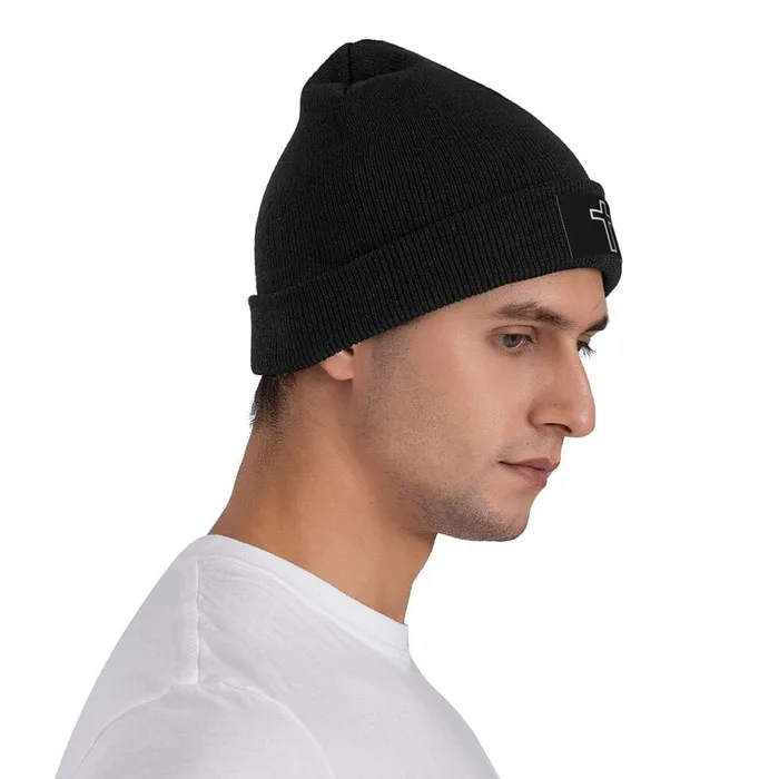 Religious Cross Beanie Hat Lords Guidance Necklaces