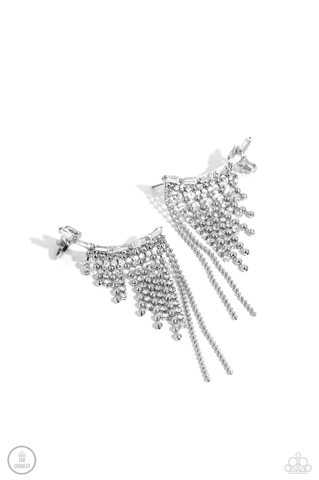 Rings Tapered Tease White Paparazzi Accessories
