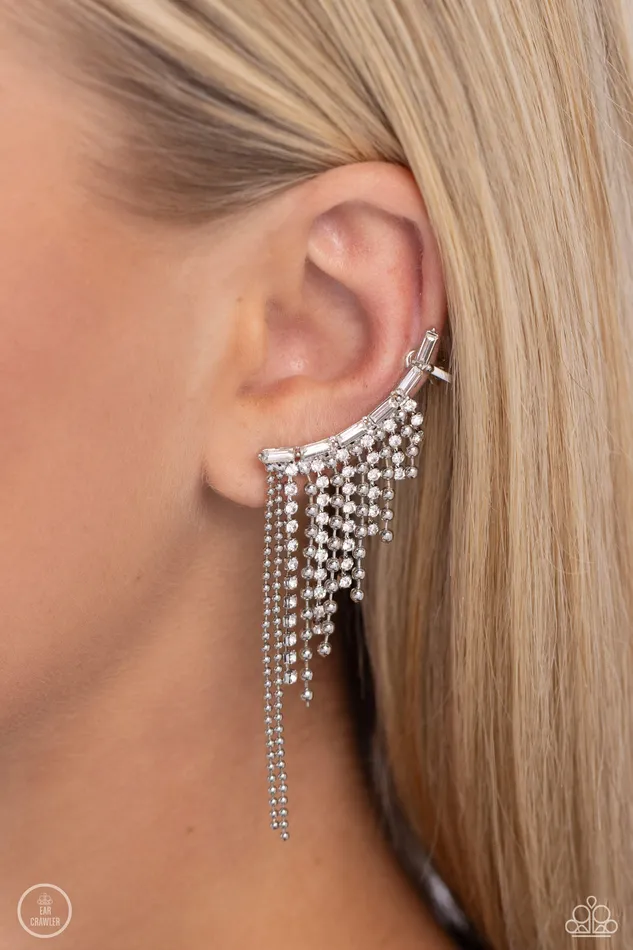 Rings Tapered Tease White Paparazzi Accessories