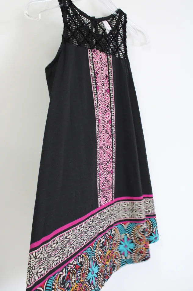 Rings Xhilaration Xhilaration Blue Patterned Dress S