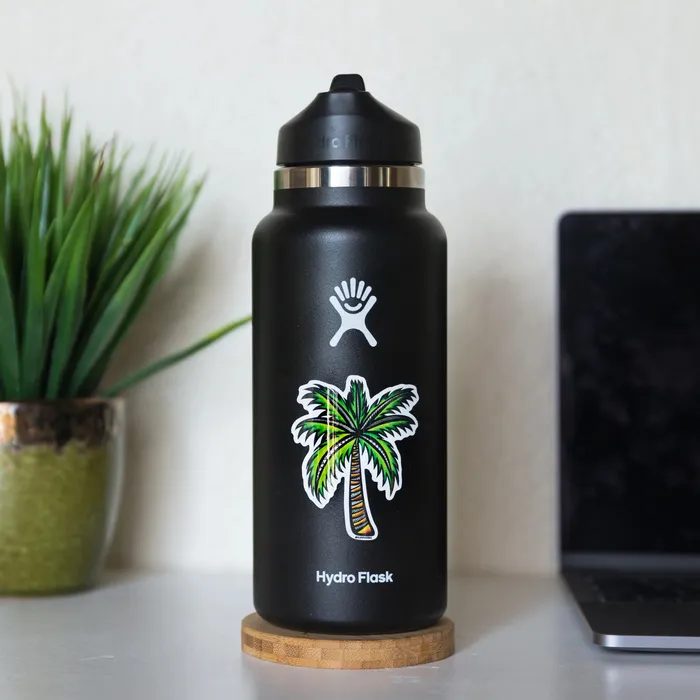 Summasea Palm Tree Vinyl Sticker by Summer Colmus SUMMASEA Necklaces