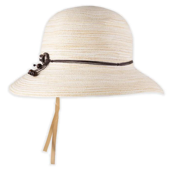 TANKSTREAM Rings Kooringal Ladies Sophia Short Brim Hat White