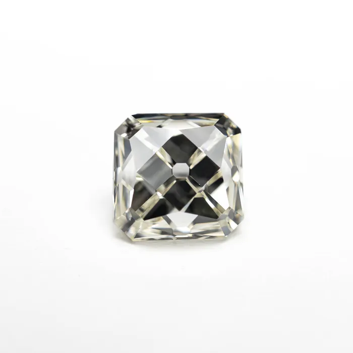 White Modern Antique French Cut Diamond 151ct Cut Corner Square Misfit Diamonds Rings White Modern Antique French Cut Diamond 151ct Cut Corner Square Misfit Diamonds Rings