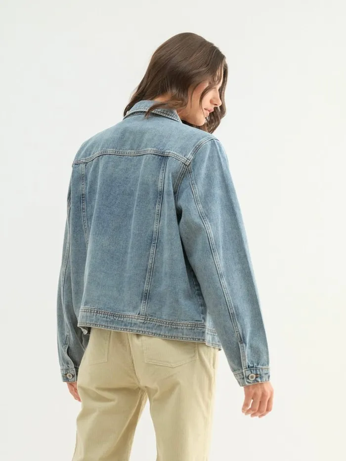 Wishlist Earrings Krista Denim Jacket