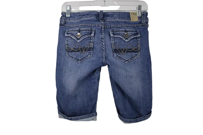 YMI Earrings YMI Jeans Denim Shorts 3