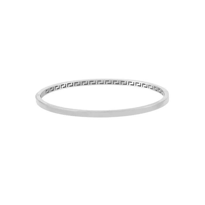 Alexis Jae Bracelets 14K Gold Plain Bangle Bracelet