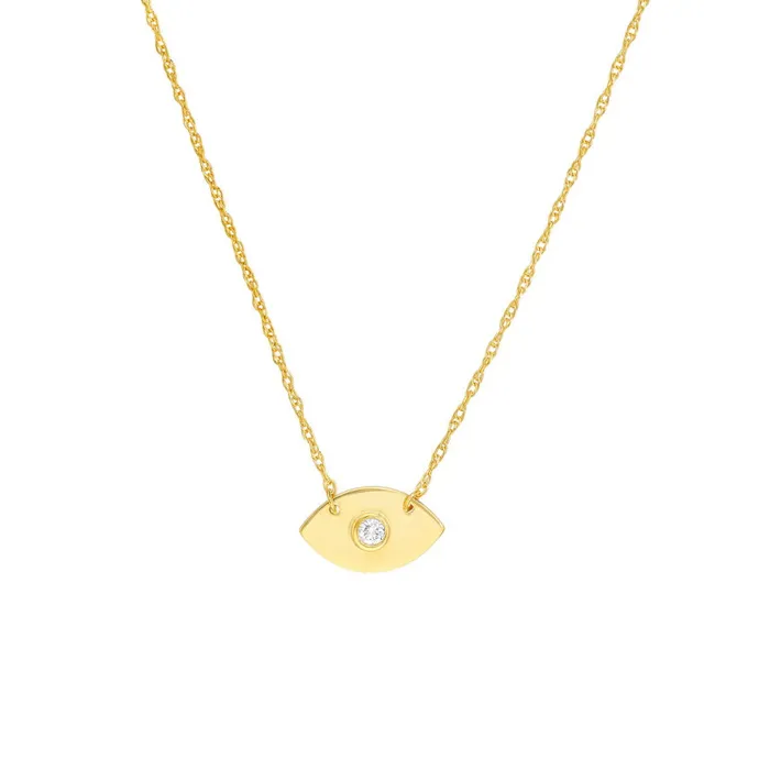 Alexis Jae Modern Evil Eye Necklace Necklaces