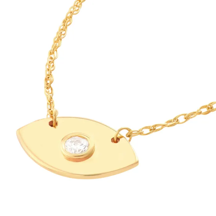Alexis Jae Modern Evil Eye Necklace Necklaces