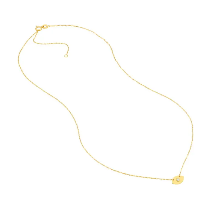 Alexis Jae Modern Evil Eye Necklace Necklaces
