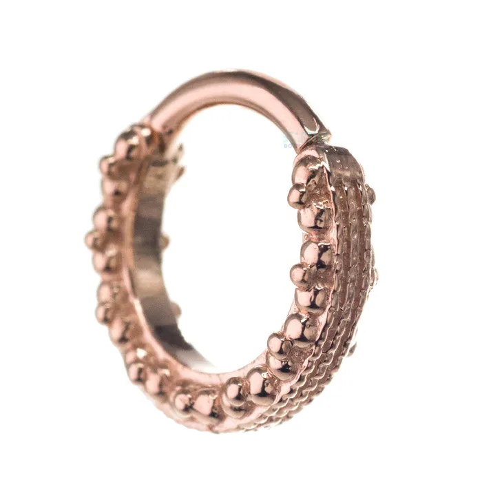 Body Vision BVLA Rings Luna Hinge Ring in Gold