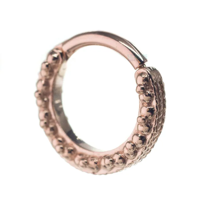 Body Vision BVLA Rings Luna Hinge Ring in Gold