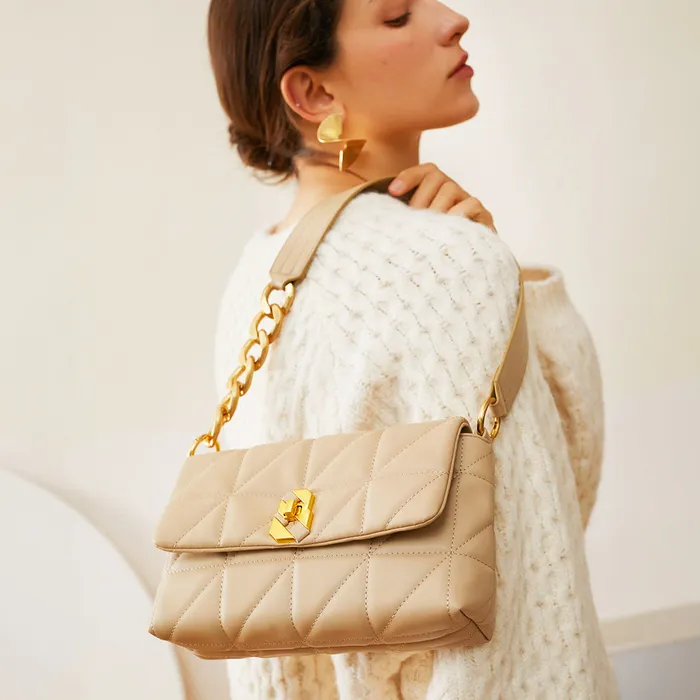 Catalina Genuine Leather Bags Earrings