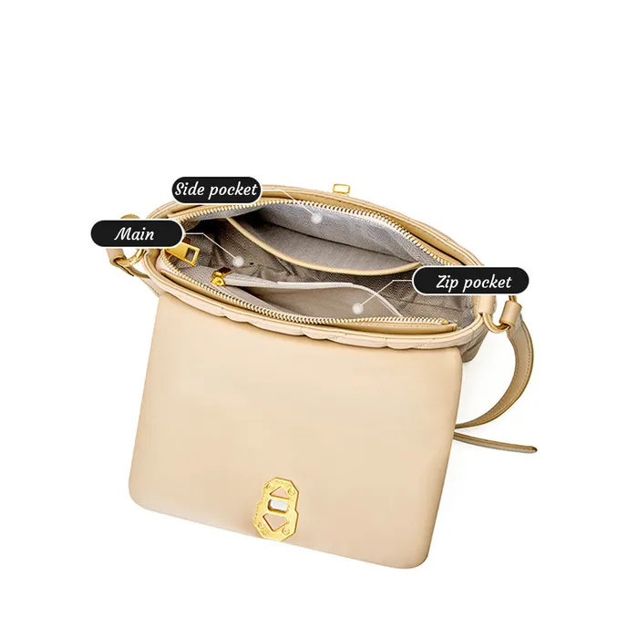 Catalina Genuine Leather Bags Earrings