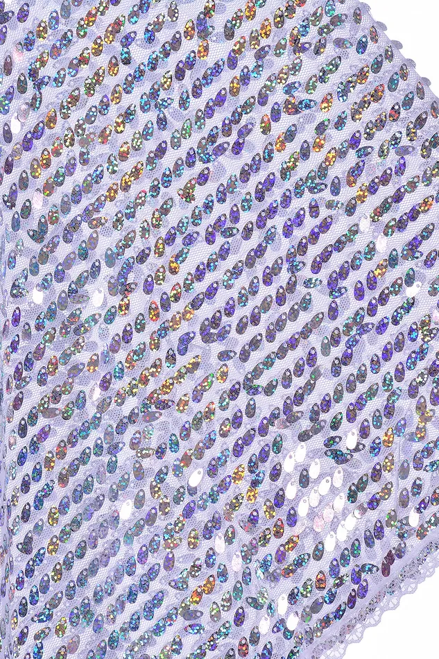 Disco Sequin Kimono Silver Hologram lumishopusa Rings