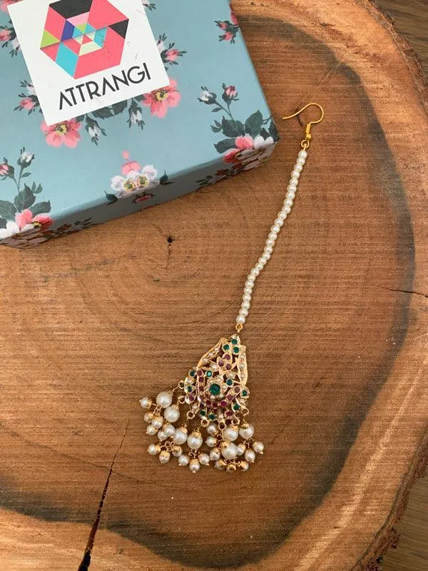 Earrings attrangi1 Nazaakatwaali Jadaau Maangtika Earrings attrangi1 Nazaakatwaali Jadaau Maangtika