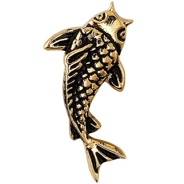 Earrings Body Vision BVLA Koi Threaded End in Gold