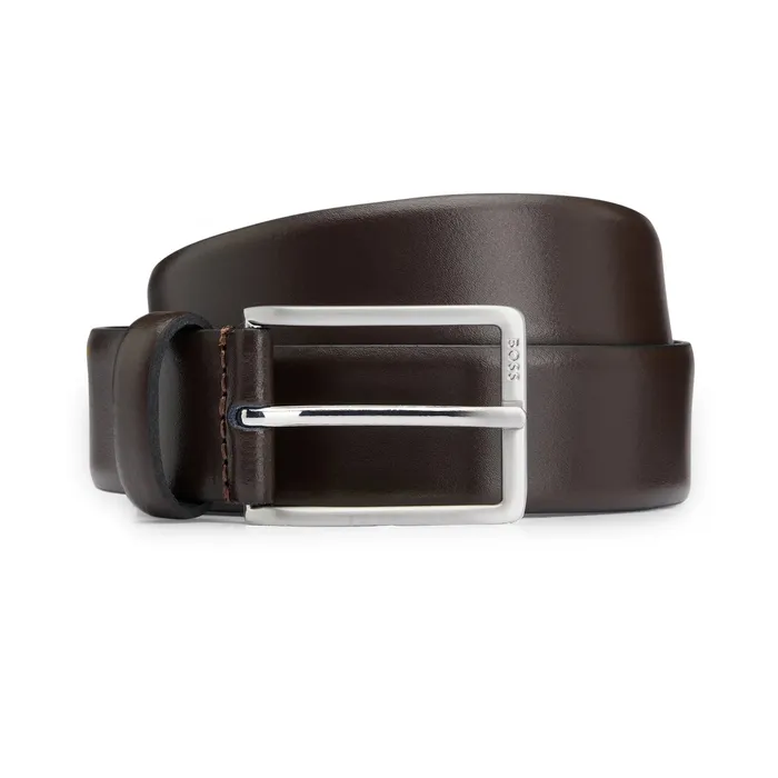 Earrings BOSS ERMAN DARK BROWN BELT BLT6 BOSS Earrings BOSS ERMAN DARK BROWN BELT BLT6 BOSS