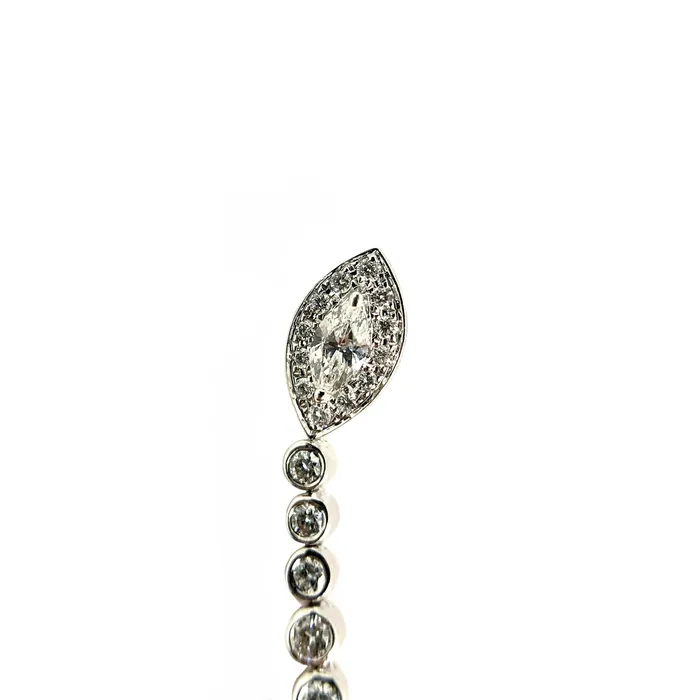 Earrings Diamond Gold Lemon Drop Pendant Cherie Dori Earrings Diamond Gold Lemon Drop Pendant Cherie Dori