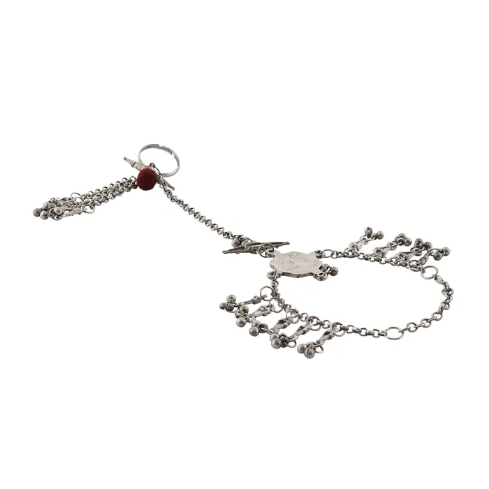 Earrings Teejh Dharana Coin Hathphool Teejh