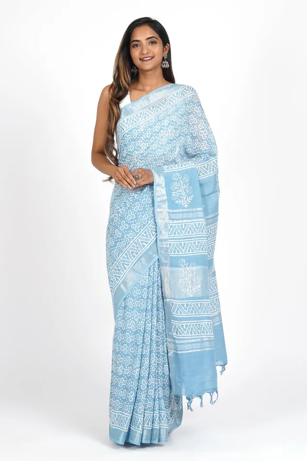 Earrings Teejh Teejh Parvati Linen Saree