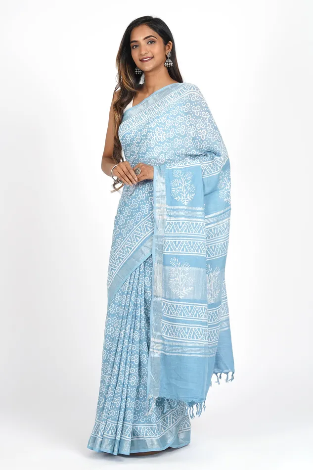 Earrings Teejh Teejh Parvati Linen Saree