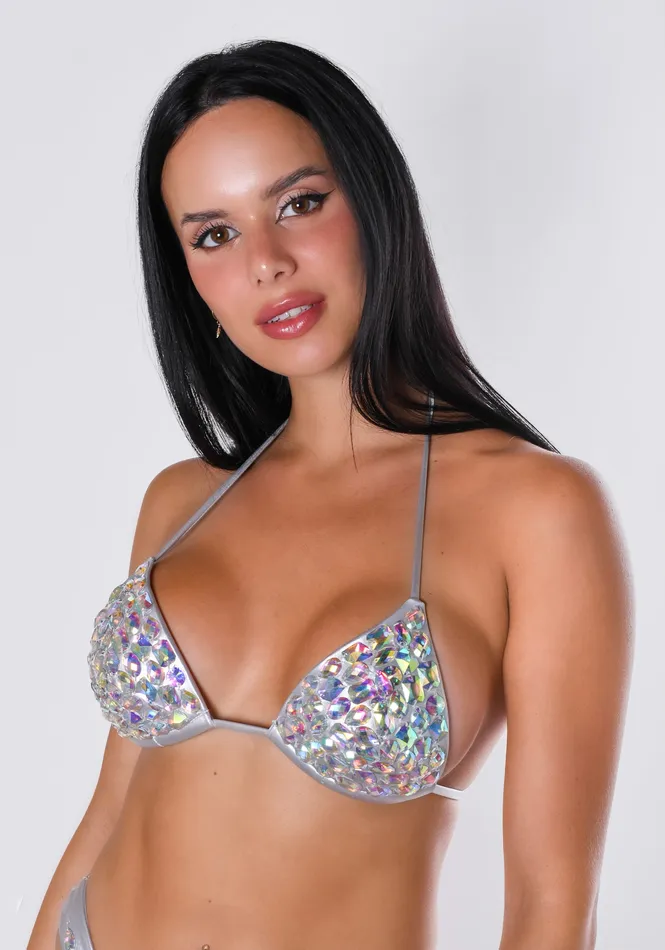 Earrings THE LUMI SHOP Disco Space Rhinestone Set