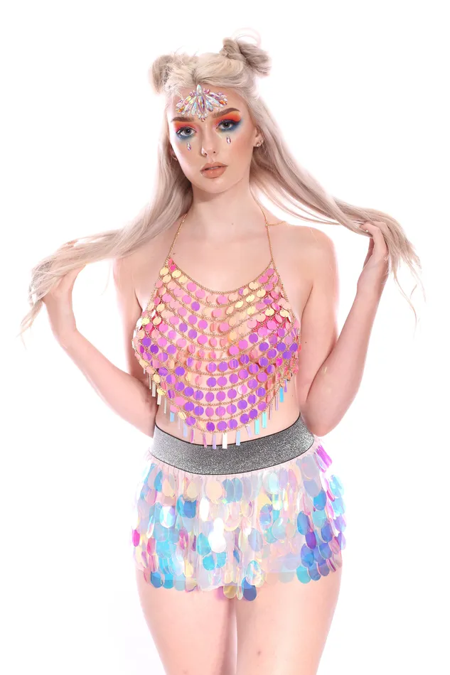 Earrings THE LUMi SHOP Unicorn Tears Mini Sequin Skirt