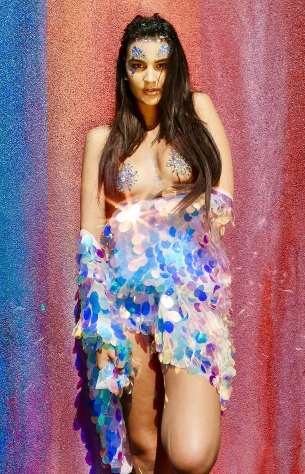 Earrings THE LUMi SHOP Unicorn Tears Mini Sequin Skirt