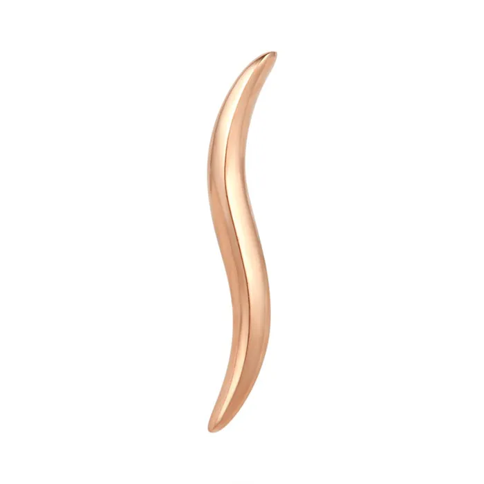 Ember Body Jewelry Earrings threadless Wavelength End in Gold