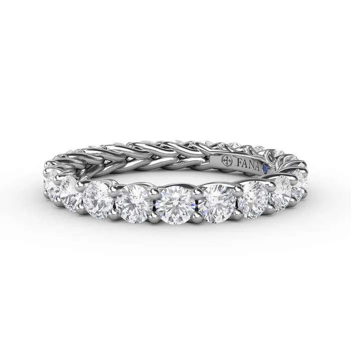 Fana Rings Diamond Eternity Band 198ctw