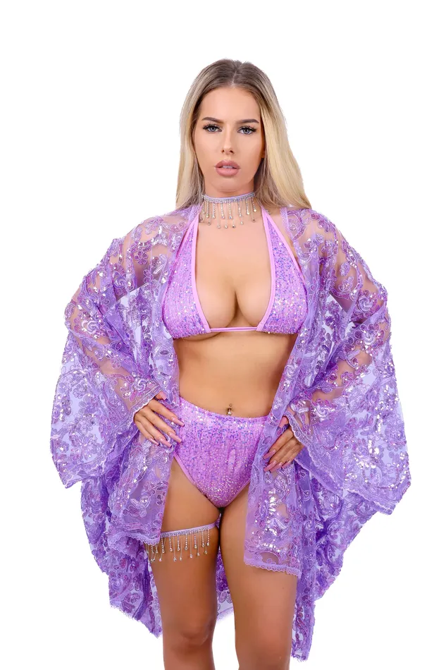 FULL OUTFIT Lavender Blossom 5 pcs THE LUMI SHOP Earrings
