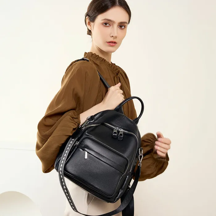 Genuine Leather Bags Earrings Meridian