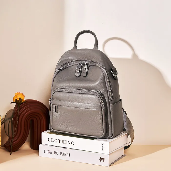 Genuine Leather Bags Earrings Meridian