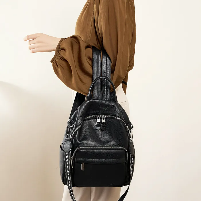 Genuine Leather Bags Earrings Meridian