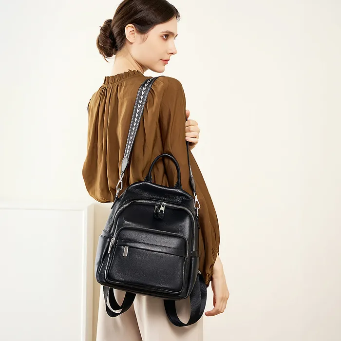 Genuine Leather Bags Earrings Meridian