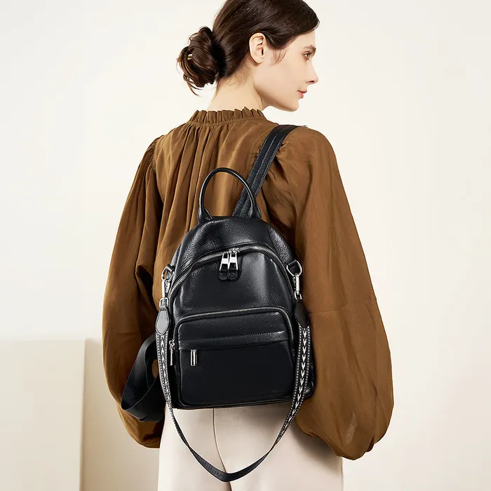 Genuine Leather Bags Earrings Meridian