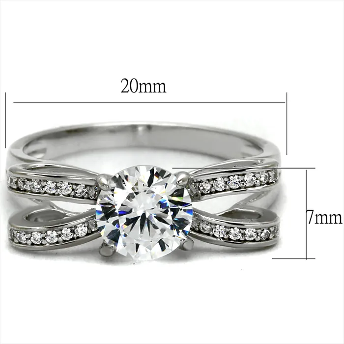 Green Rings CJ470 Wholesale Womens Sterling Silver Ring Rhodium AAA Grade CZ Clear Bow Ring Green Rings CJ470 Wholesale Womens Sterling Silver Ring Rhodium AAA Grade CZ Clear Bow Ring