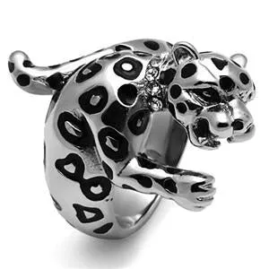 Green Rings CJG1021 Wholesale Jaguar Stainless Steel Top Grade Crystal Womens Fashion Ring Green Rings CJG1021 Wholesale Jaguar Stainless Steel Top Grade Crystal Womens Fashion Ring