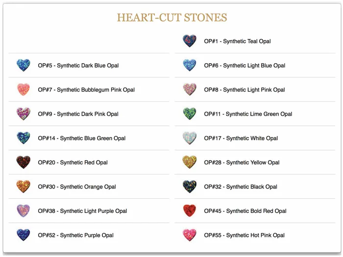 HeartCut Opal Cabochon Navel Curve in Gold Anatometal Rings