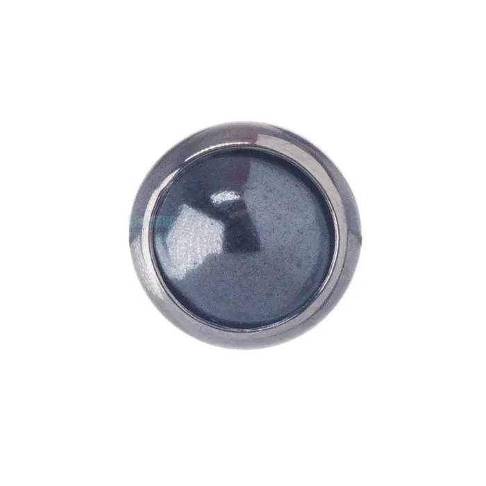 Industrial Strength IS Earrings 4mm BezelSet Natural Stone on Flatback